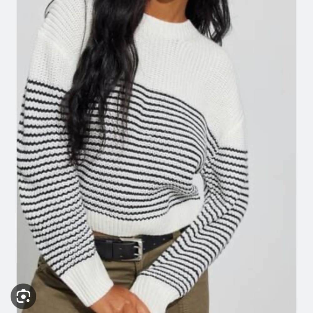 Garage stripped sweater XS